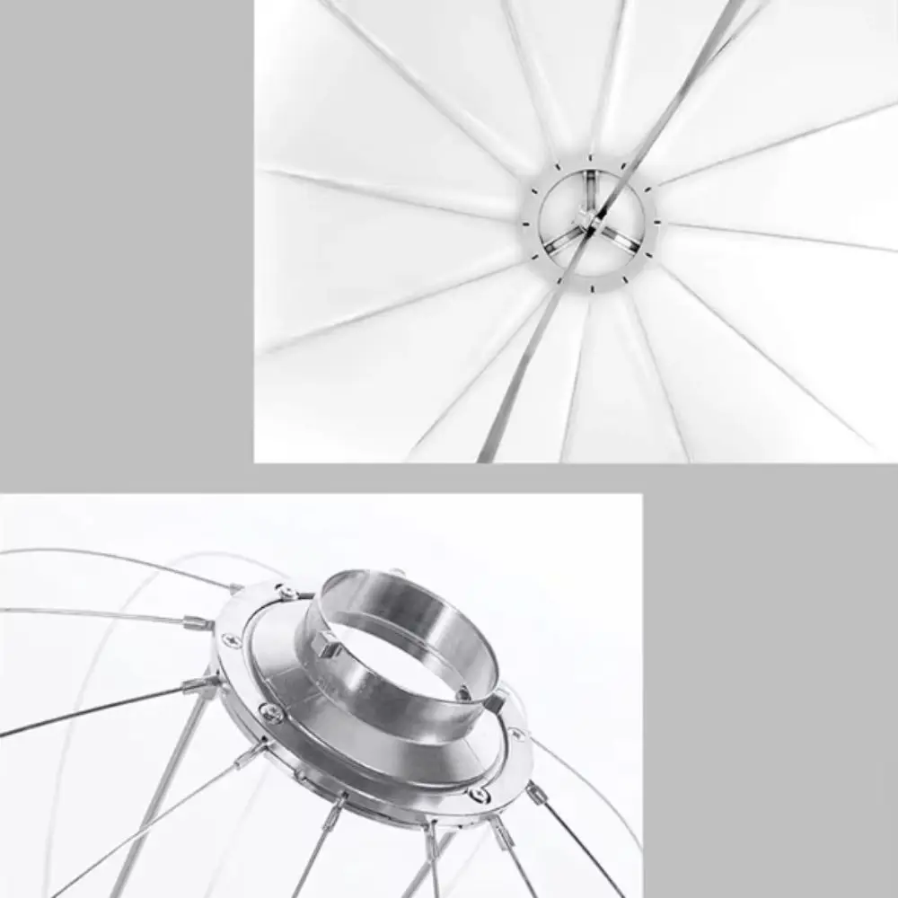 Quick Setup Softbox Ball Diffuser Metal Softbox Continuous Lighting Spherical Softbox Mount Softbox Bowens Mount