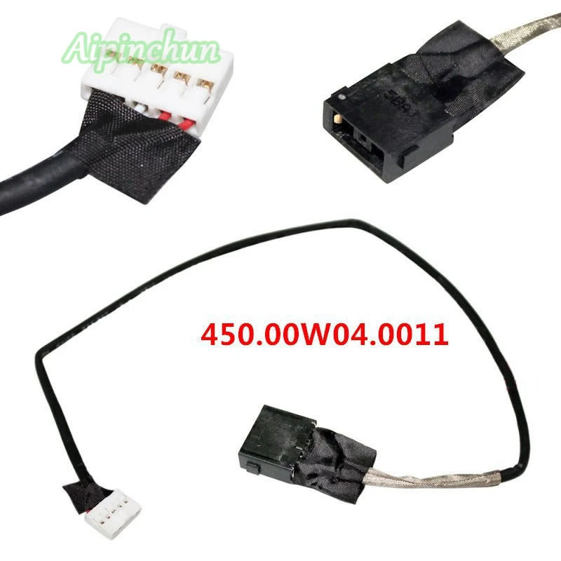 Máy tính xách tay DC Power Jack harness Cable Cho LENOVO CẠNH 15 80H1 80K9 LF15V 450.00W04.0011