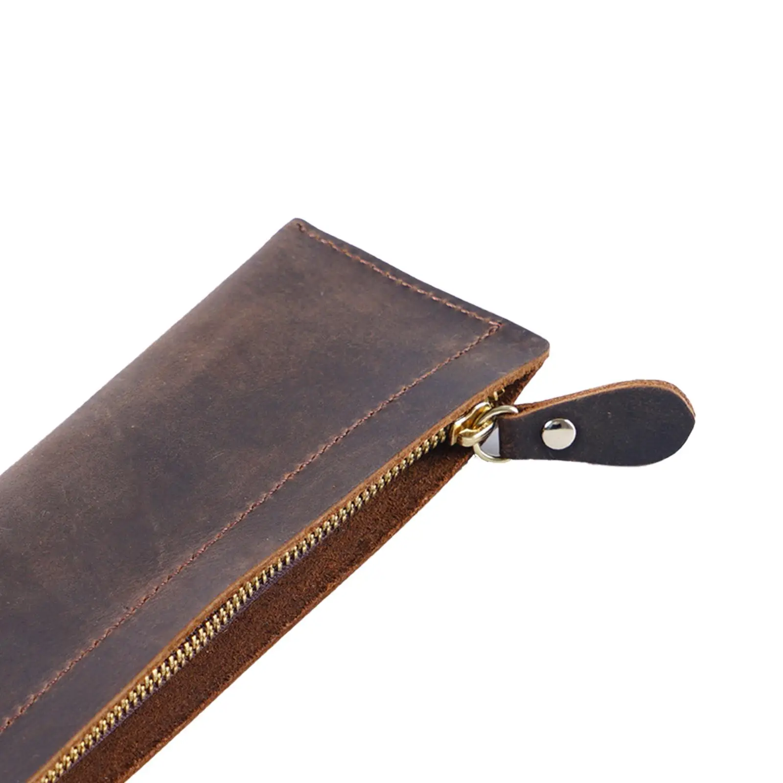 Purse Bag PU Leather Pen Pencil Pouch for Students Teenagers Travel