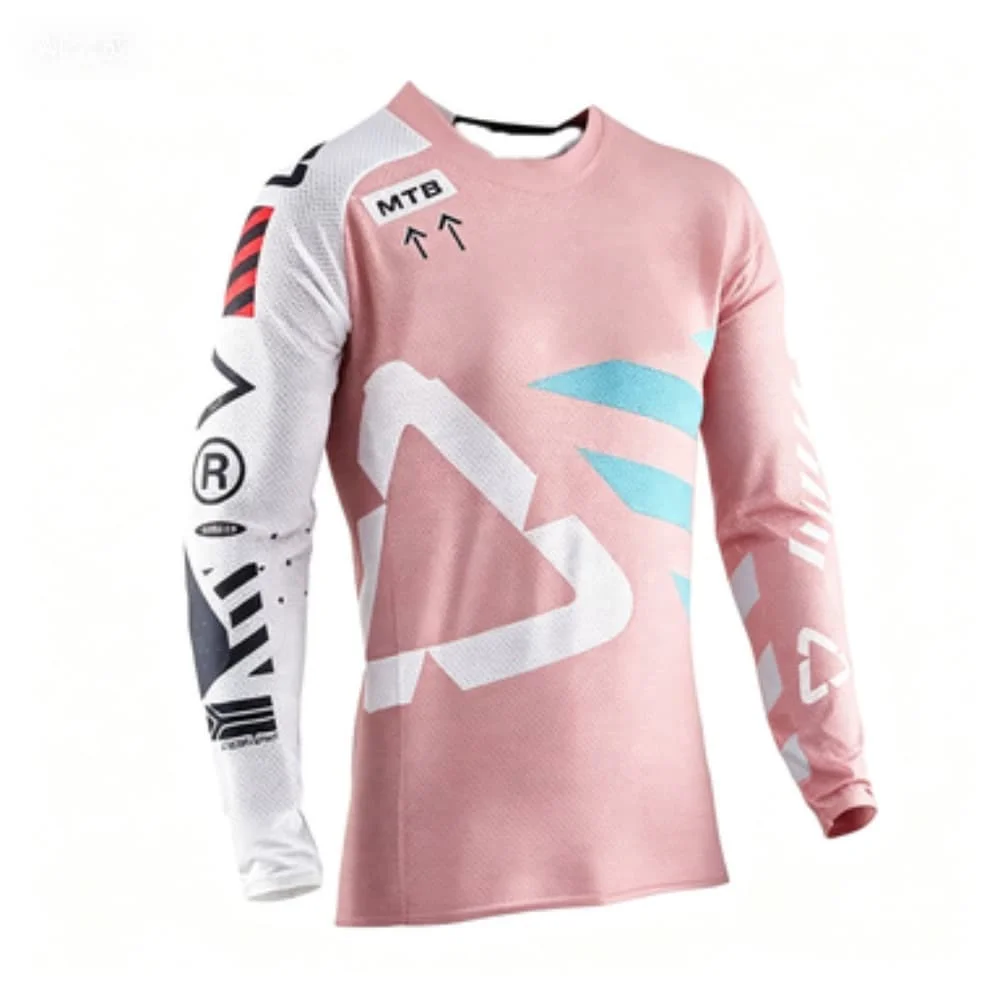 2027 New MTB Downhill Mountain Bike Racing Shirts Men Quick Dry Long Sleeve Motocross Offroad Motorcycle Jersey Top