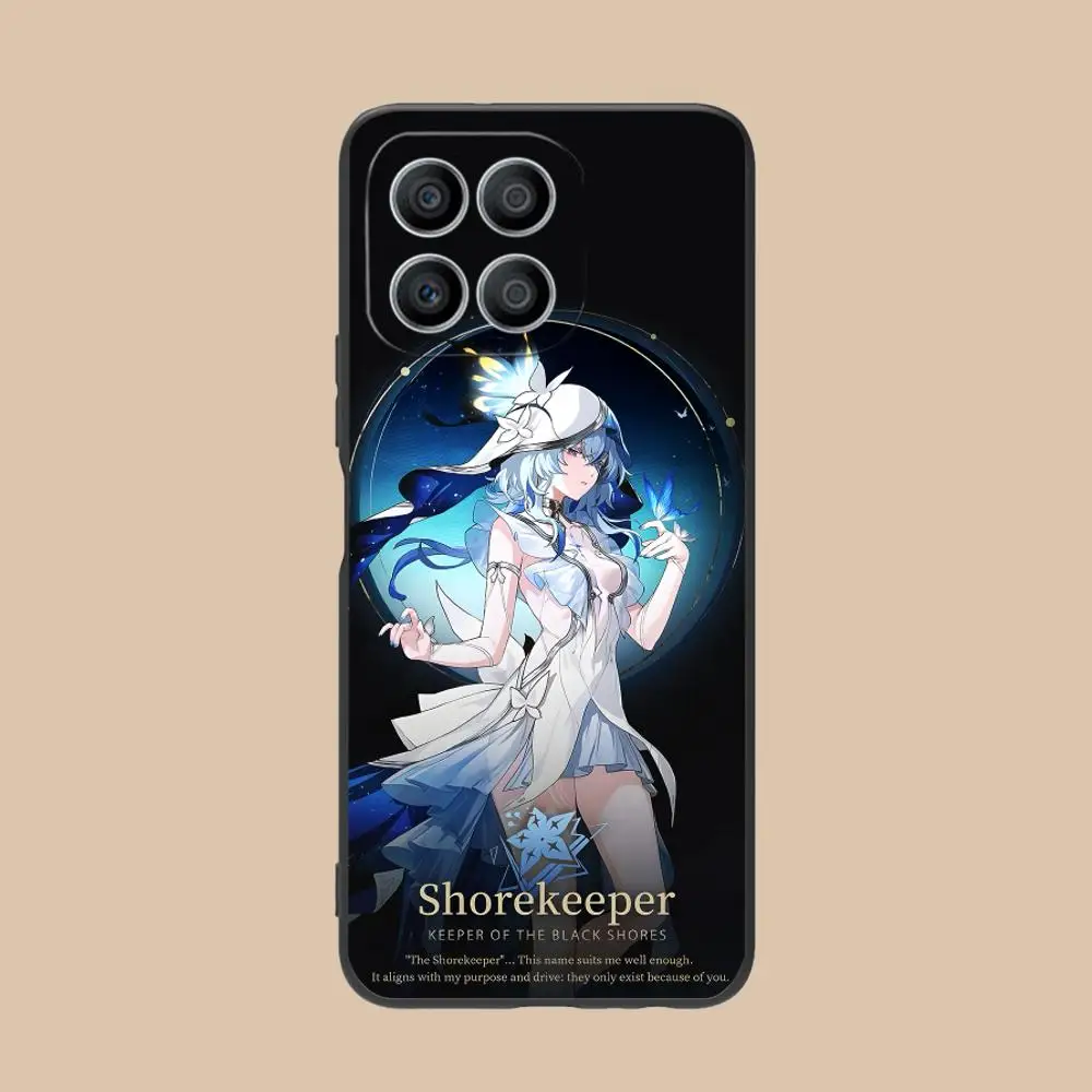 Wuthering Waves Shorekeeper – coque de téléphone pour Honor 90 80 70 60 50 30 20 10 9 8 7 Pro S SE Lite 5G, impression couleur