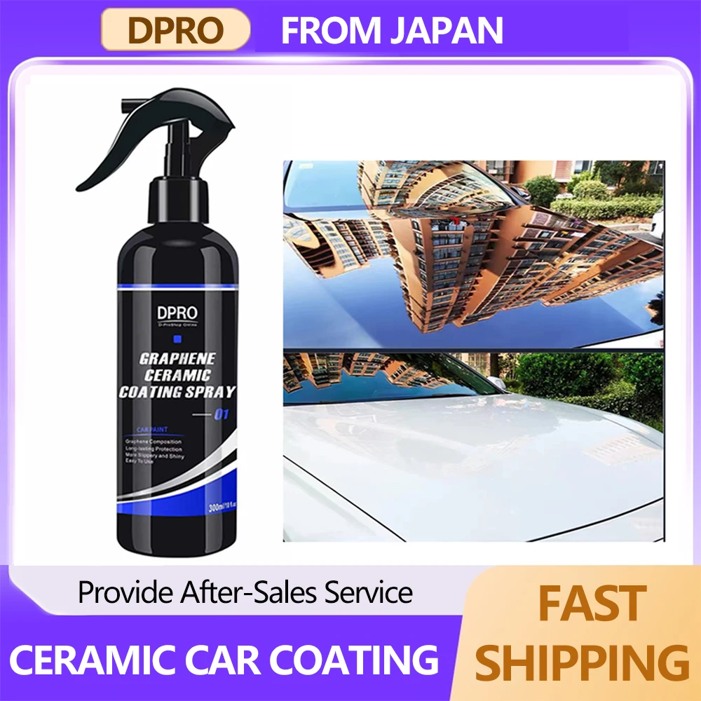 

Графеновое нано-керамическое покрытие, гидрофобная краска, уход за керамическим автомобильным покрытием, спрей, жидкий водостойкий автодетализатор, 100/300 мл