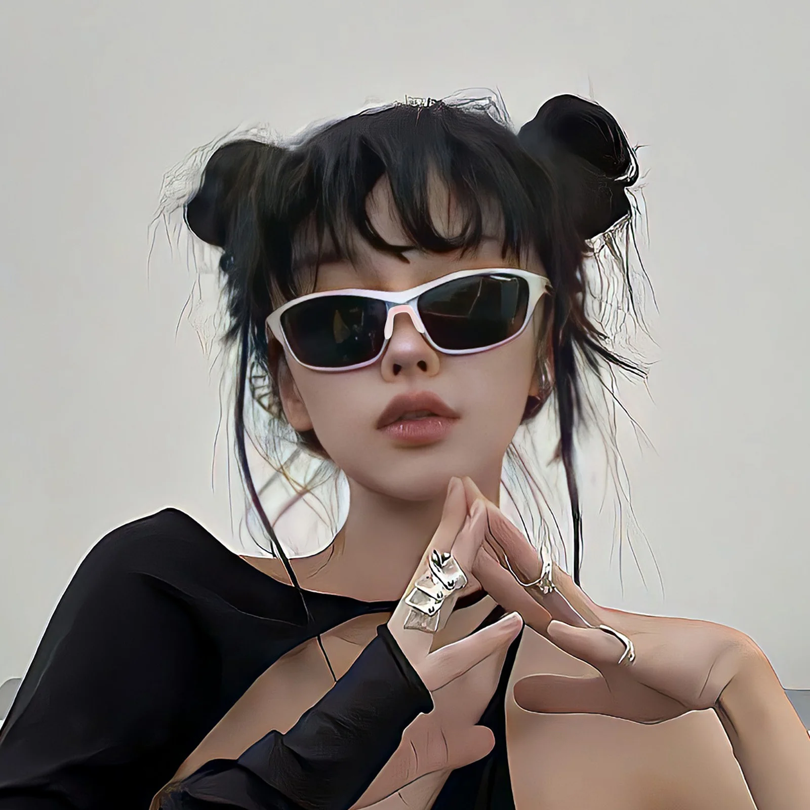 

2Pcs Silicone Nose Pads Soft Comfortable Eyeglass Nose Pads Non Slip Replacement for Kids Glasses Plastic Frames