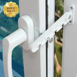 Trava limitador de janela para proteção de segurança infantil, Rolha de posição, Casement Wind Brace, Segurança do lar, Porta Janela Sash Lock, Novo, 2022