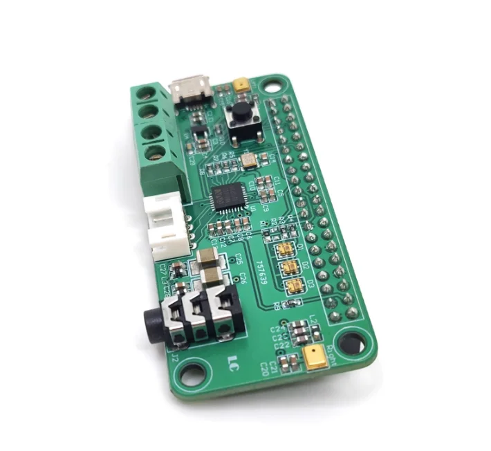 WM8960 오디오 디코딩 앰프 모듈, 지능형 음성 인식 듀얼 마이크, 라즈베리 파이 제로, 2, 3B, 3B +, 4 용