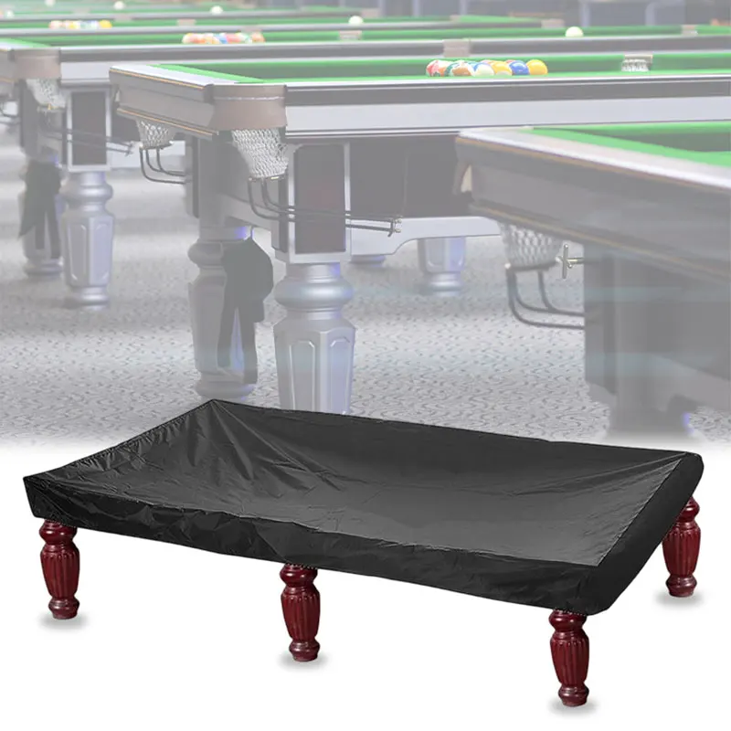 

7/8/9ft Billiard Table Cover Oxford Cloth Waterproof Dustproof Mildew Resistant Cover Snooker Protector for Furniture Covers