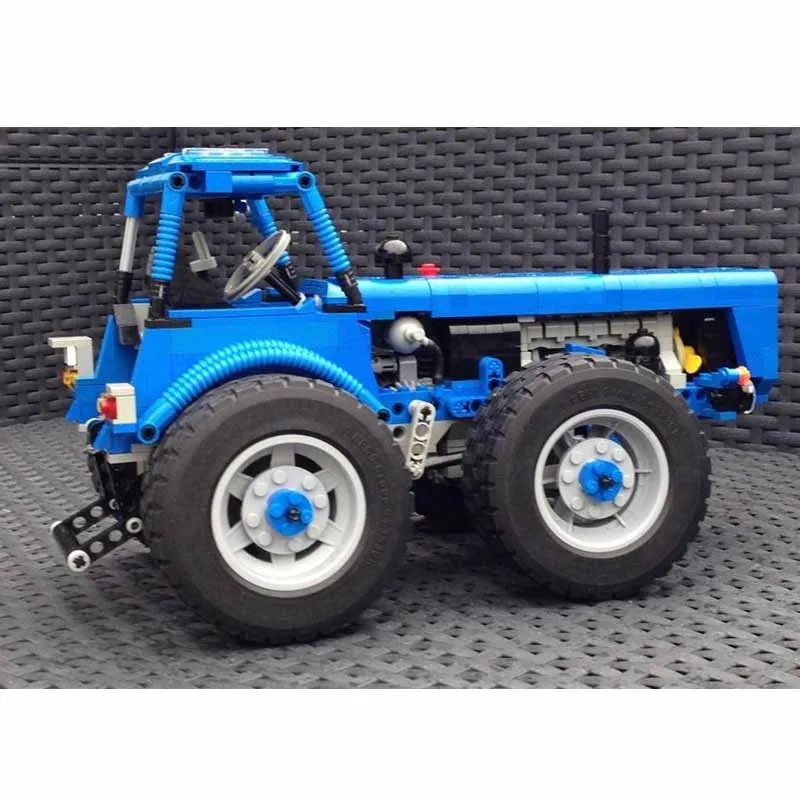 

MOC-9533Classic Vintage Tractor Transporter Building Block Model985Pieces,Birthday Building Block Toy Gift for Boys and Children