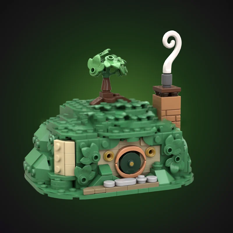 خواتم سحرية نموذج Moc قوالب بناء خريطة وحدات لتكنولوجيا نموذج الأرض الوسطى كتل عيد الميلاد لتقوم بها بنفسك لعبة هدايا البناء #6