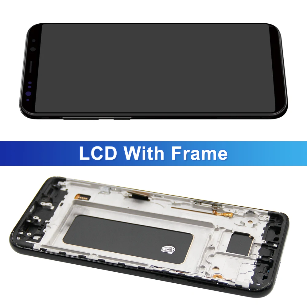 Imagem -02 - Ecrã Táctil Lcd para Samsung s8 Plus Digitalizador com Moldura para s8 Mais G955 Sm-g955f Sm-g955fd