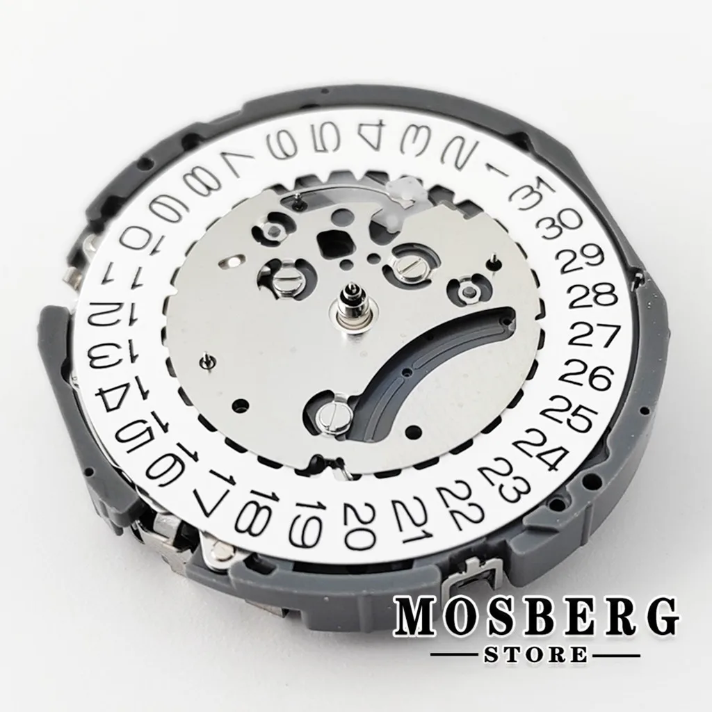 VK63 Quartz Watch Movement Date at 3 o'clock Chronograph For VK SERIES VK63A VK63 High Accuracy Watches Repair Tool