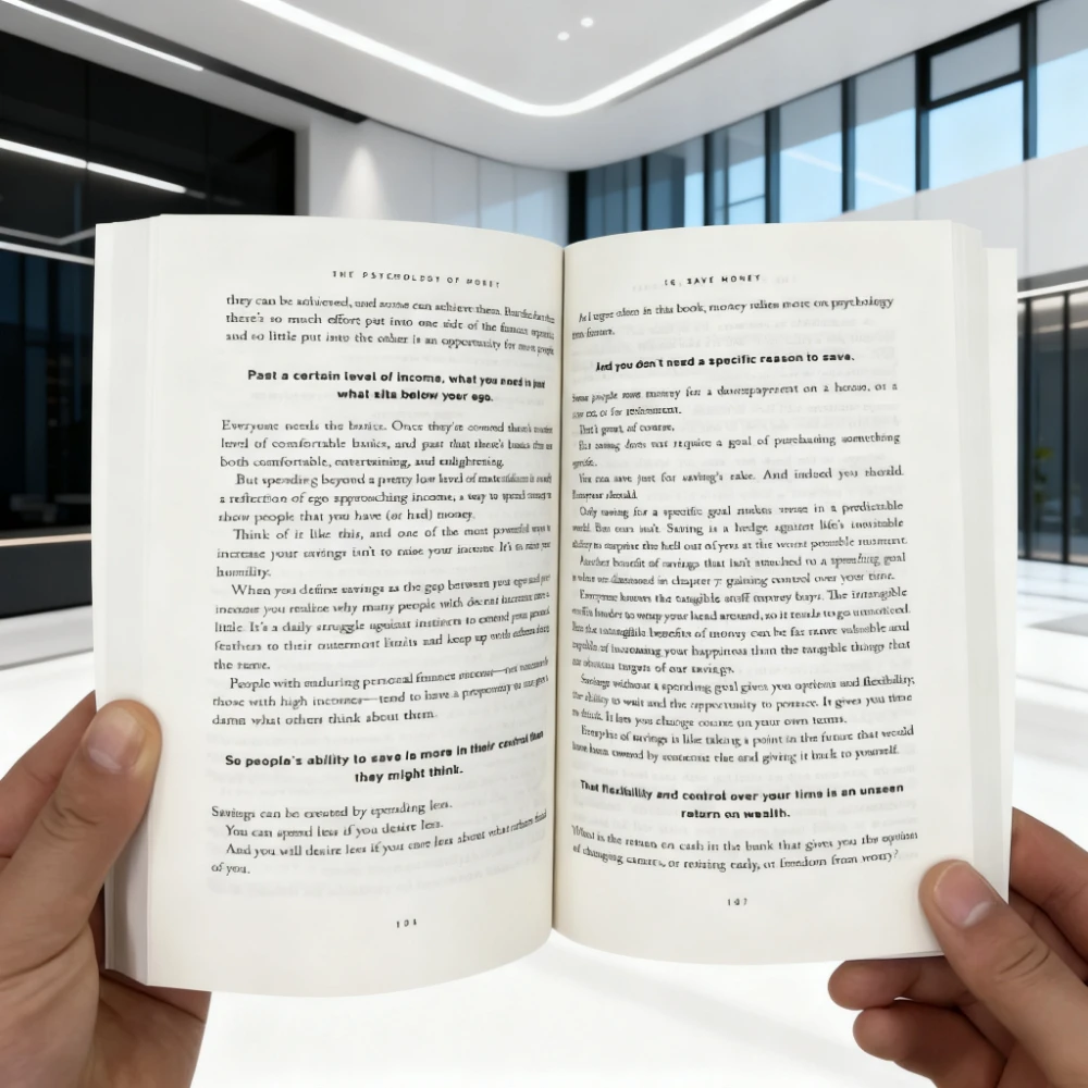 Psychologia Pieniędzy — Niezwykłe lekcje o bogactwie, chciwości, szczęściu. Książki o finansach dla dorosłych.