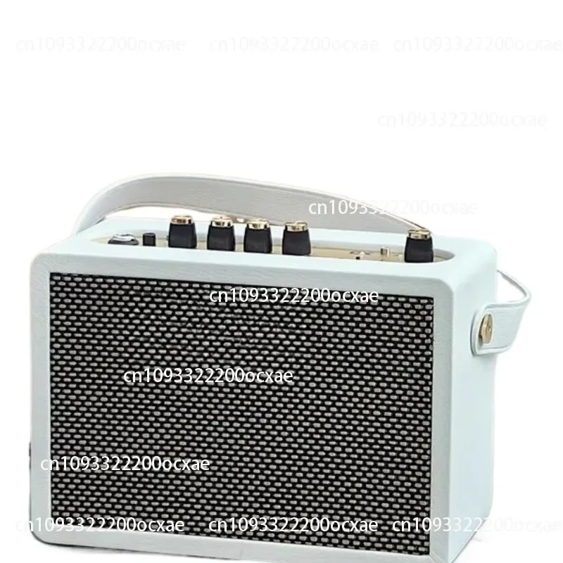 Electric Guitar Amplifier IG-10pro, Acoustic Guitar Bass Beginner 10W Portable Rechargeable Bluetooth Speaker