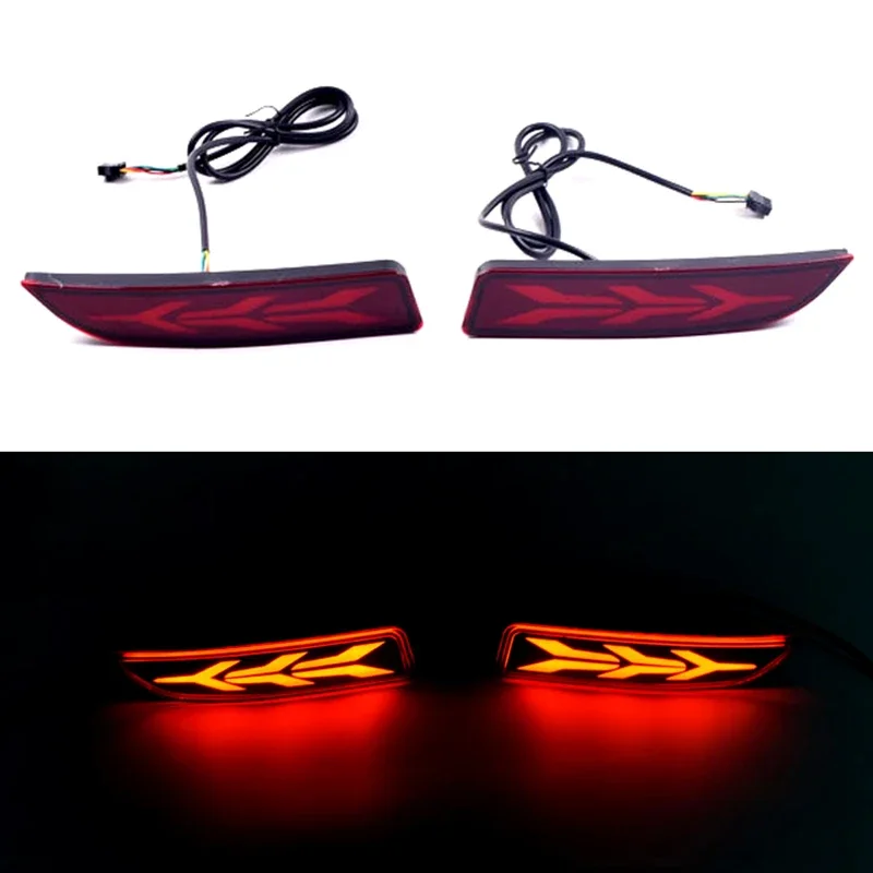 1 Set Multifunction Car Brake Taillight for Toyota Avalon 2019 Rear Bumper Turn Signal Fog Lights Automobile Replacement Parts