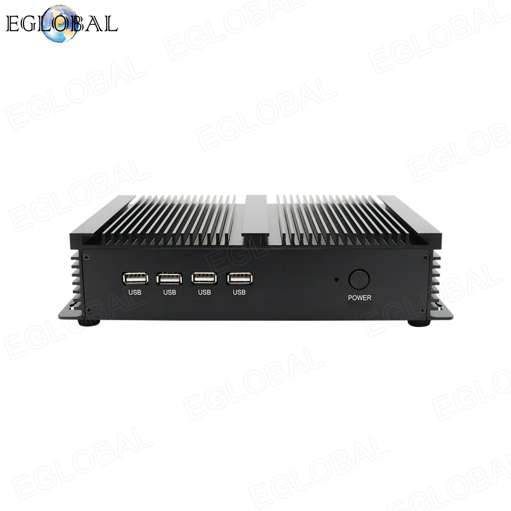 Eglobal Industriële Fanless Mini Pc Intel Core I5-3317U 4xrs232 Com 2x Rj45 Giga Lan Industriële Computer Windows10/Linux/Winxp Pc