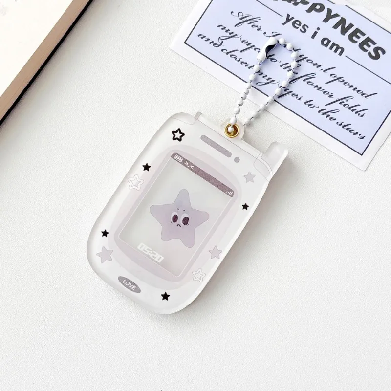 2024 Original Ins Practical Hot Selling Star Mobile Phone 1 Inch ID Card Brick Goo Goo Tray Acrylic Hard Card Sleeve