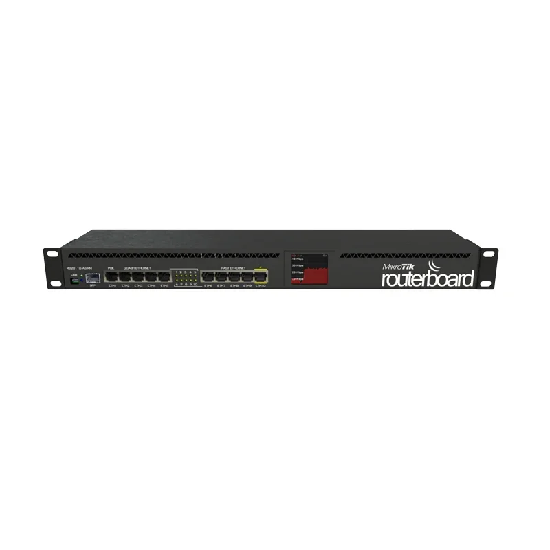 

MikroTik RB2011UiAS-RM Router Routerboard Rackmount 5xLAN 5xGbit LAN 1xSFP