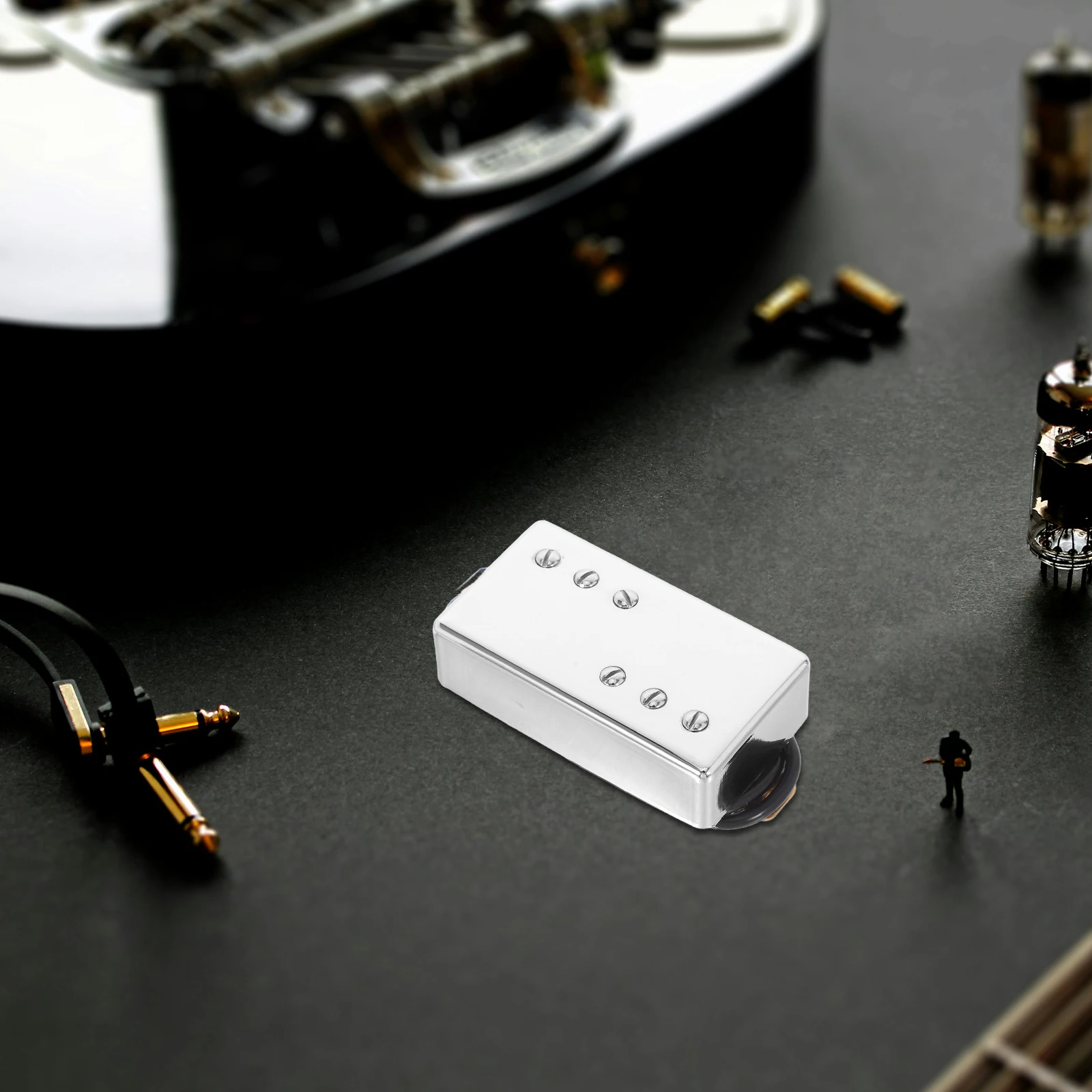 

Professional Electric Guitar Pickup Frameless Metal Design Enhanced Sound Quality Easy Installation For Stage