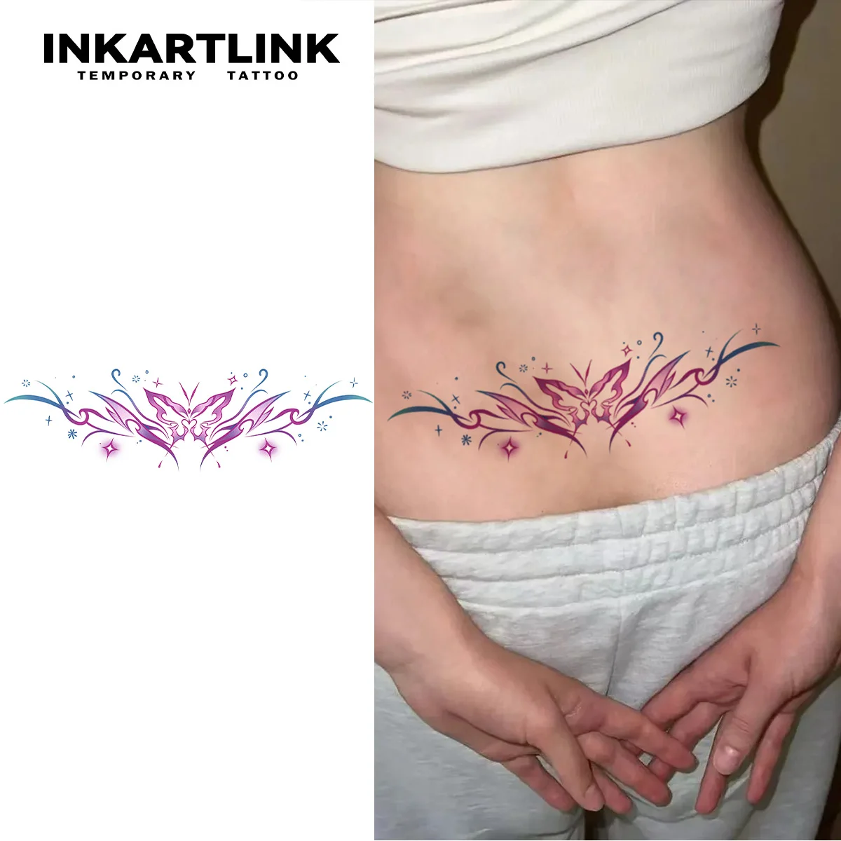 

INKARTLINK временные татуировки наклейки ручной рисунок водостойкая цветная печать временные татуировки товары для вечеринок DIY наклейки