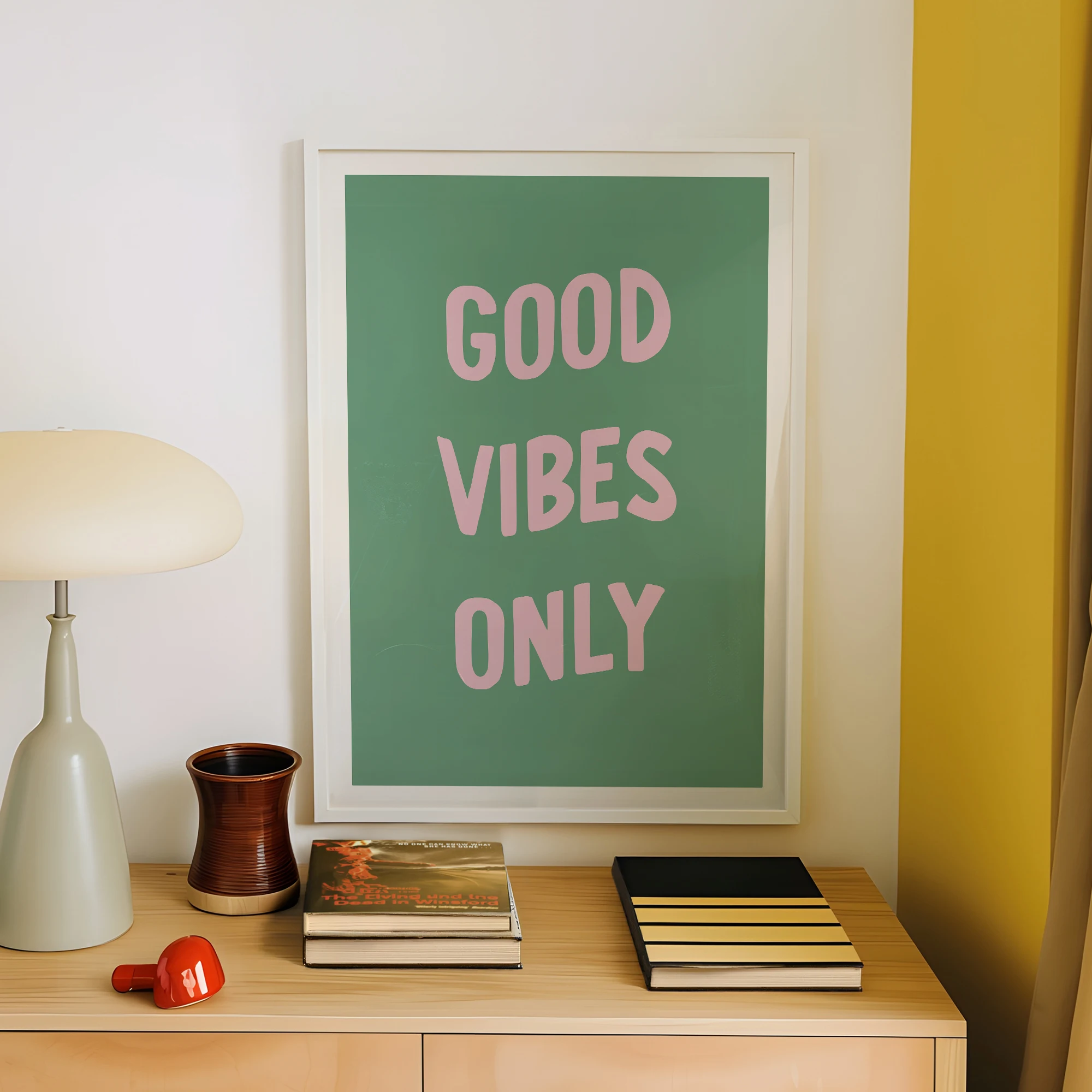 Good Vibes Only Wall Art Prints Canvas Painting Poster Picture For Living Bed Dining  Kitchen Room Home Decor image 4
