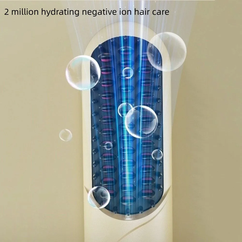 

Беспроводная щетка-выпрямитель для волос 4000 мАч для вьющихся/прямых волос двойного назначения, электрическая расческа для выпрямления волос, перезаряжаемая от USB