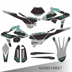 Pegatinas gráficas completas para motocicleta, fondo personalizado para BETA RR 125, 250, 300, 430, 2018, 2019