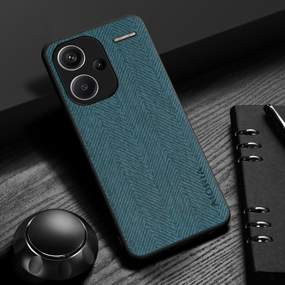 Case for Xiaomi Redmi Note 13 Pro Plus Design Simple, Lightweight, Durable Leather wood grain cover for Redmi Note 13 Pro 4G 5G