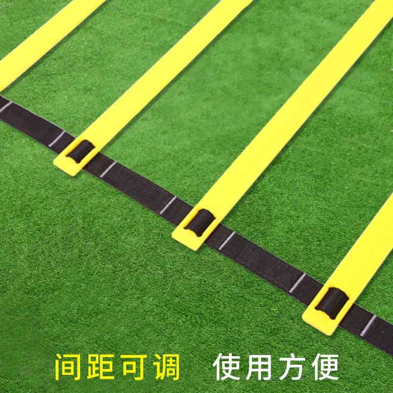 Scale line Agility ladder soccer Football foot agility speed training ladder with black bag