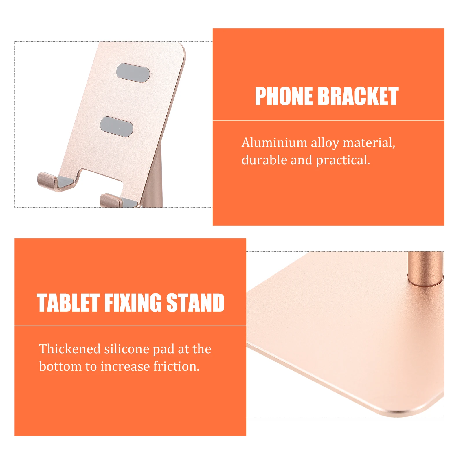 

Mobile Phone Holder Cell Tablet Bracket Angle-adjustable Portable Stand Desktop Household