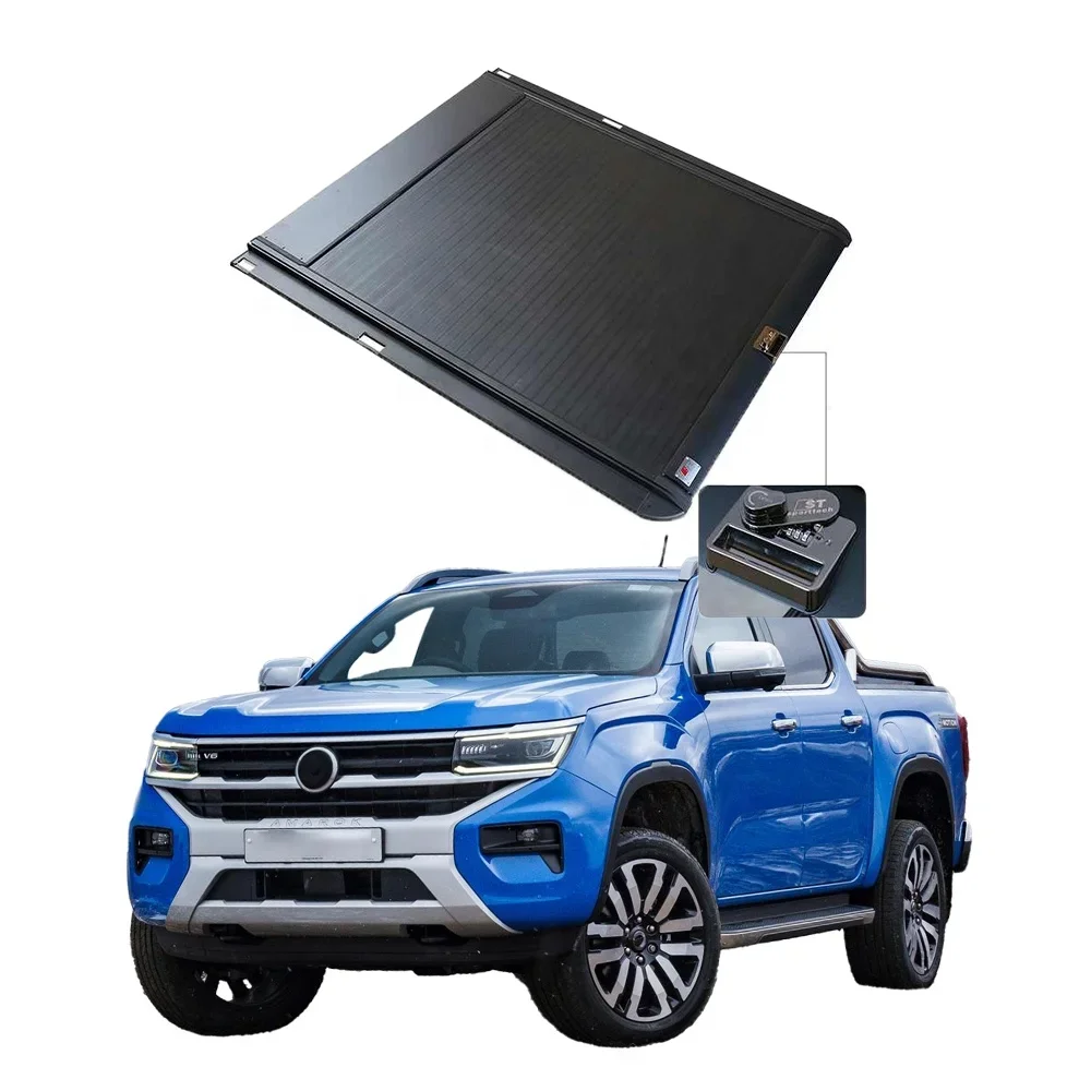 Hard Aluminum Alloy Cover Tonneau Cover Roller Lid Cover With Password Lock For Amarok