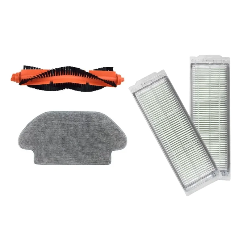 

AT05-Main Side Brush Mop Cloth Hepa Filter For Xiaomi Robot Vacuum S10 S12 B106GL Replacement Parts Accessories