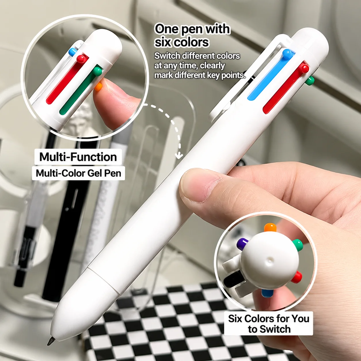 Hot Selling Multifunctional Stationery Set, Minimalist High Aesthetic Student Learning Kit, All-in-One Gift