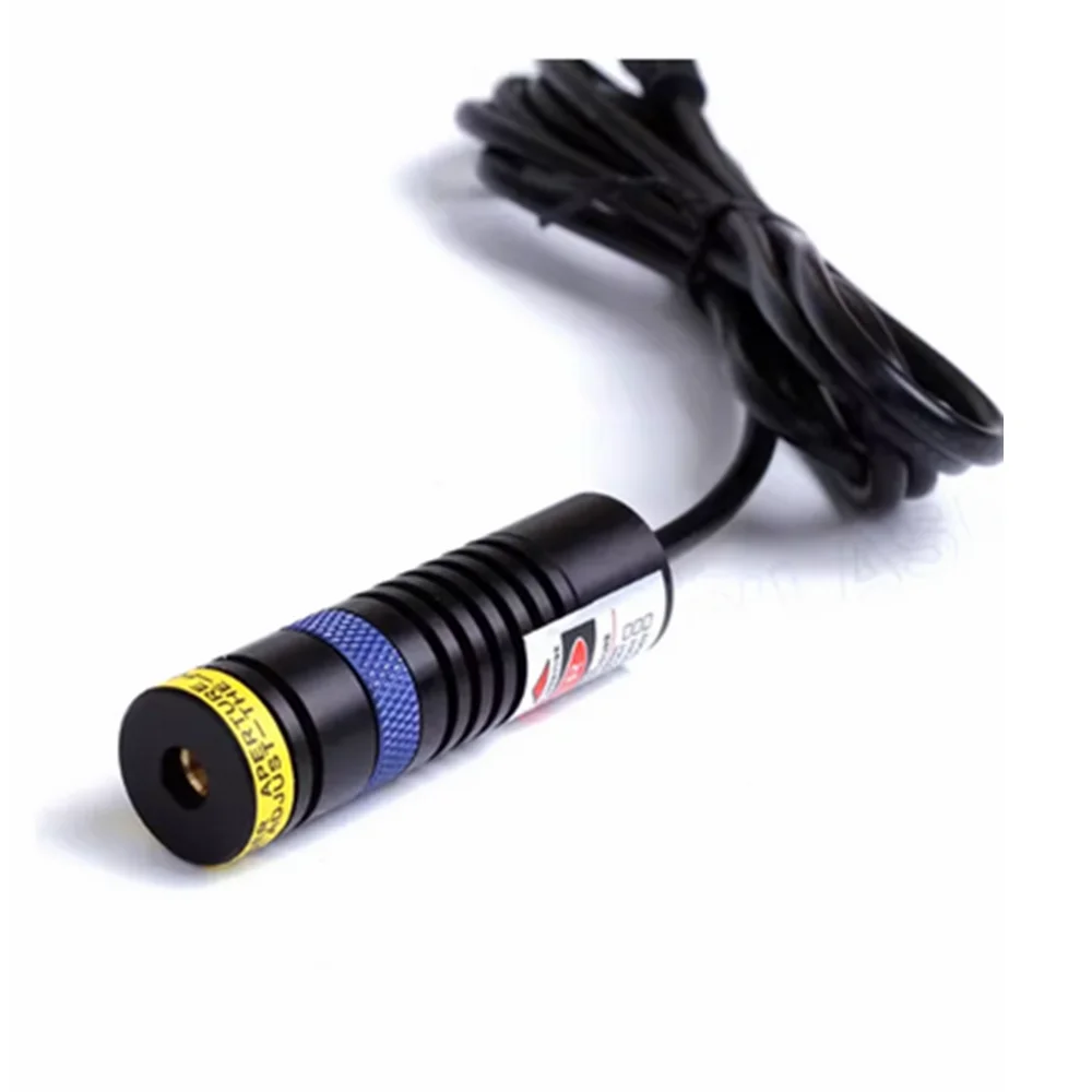 집중 가능 450nm 10mw/30mw/50mw/80mw 블루 도트/라인/크로스 레이저 다이오드 모듈 18*65mm