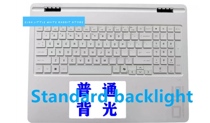 FOR HP OMEN 11 16-AM MAX TPN-Q304 Palmrest Cover Backlit Keyboard