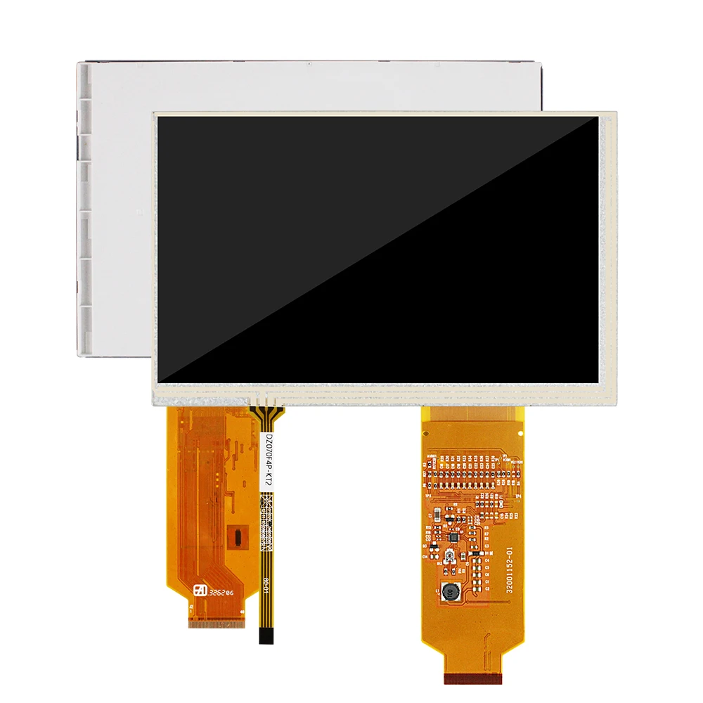 Pantalla LCD táctil de 7 pulgadas para coche, tableta LW700AT9008 de 800x480, para DVD, navegación GPS