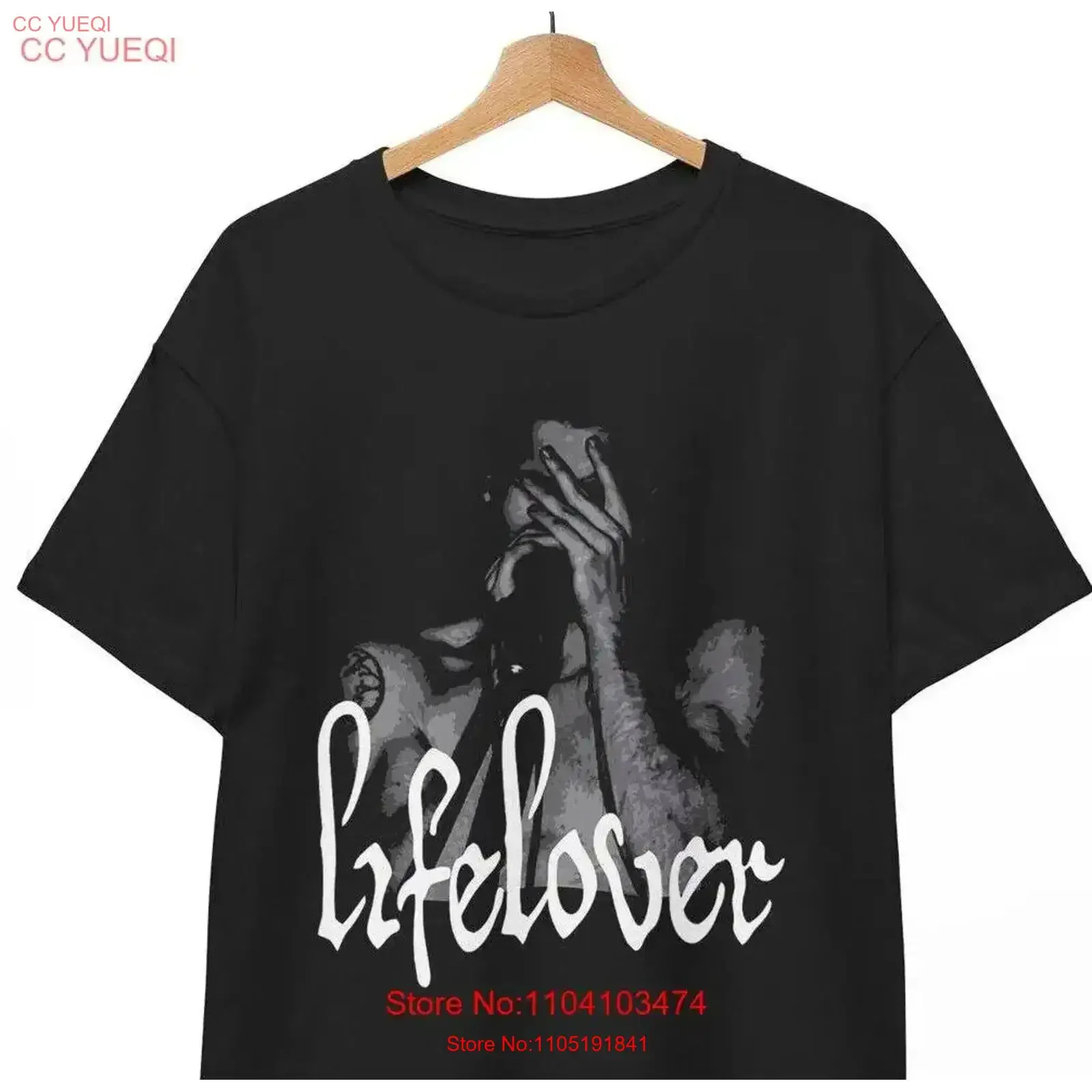LIFELOVER Metal band T Shirt DSBM ColdWorld Anti Gris Abyssic Hate  vintage Washed graphic Top For Everyday Wear Casual