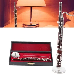 Basson Ornaments Miniature Decoration Mini Musical Instrument Model Gift Craft 17cm