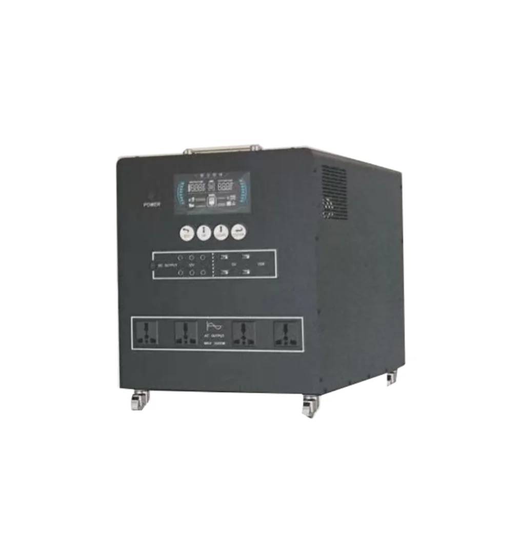 3000W Portable Power Station 220V Solar Charging Generator With MPPT Emergency Car Jump Starter Outdoor Backup Power Supply
