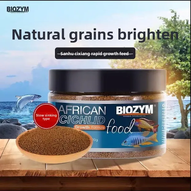 

BIOZYM African Cichlid Food-Herbivore/Carnivore Sinking Pellets|Mineral-Enriched Formula for Mbuna,Tanganyikans&Victoria Species