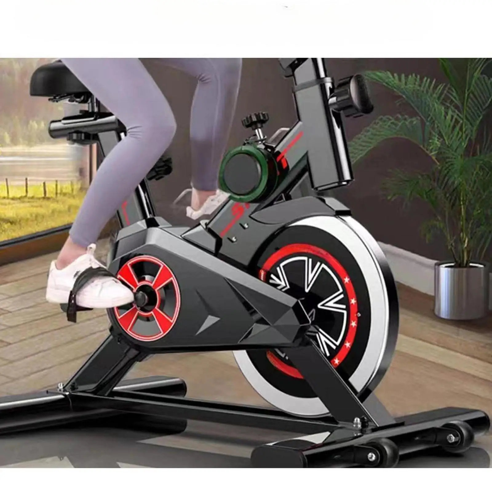 Single 6000 Bearing Nylon Fitness Pulley Gym Pulley System Accessory for Rowing Machine Elliptical Treadmill Parts
