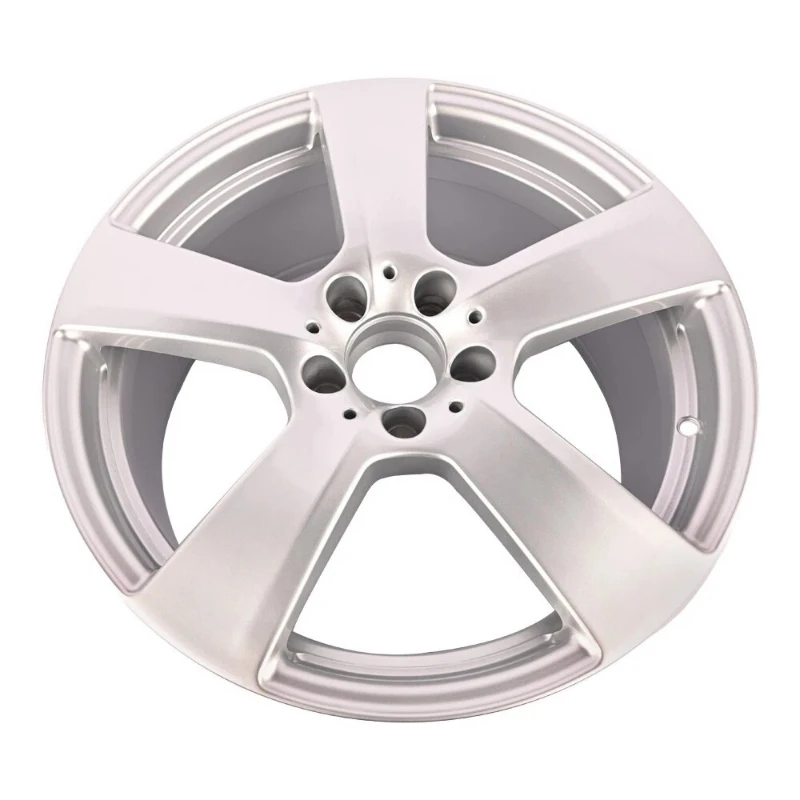 Wheel Hub Set, Alloy Modification Body Kit Fit E300 2010‑2013, 18*8.5 Inch, PCD 112mm, ET 10mm, Silver