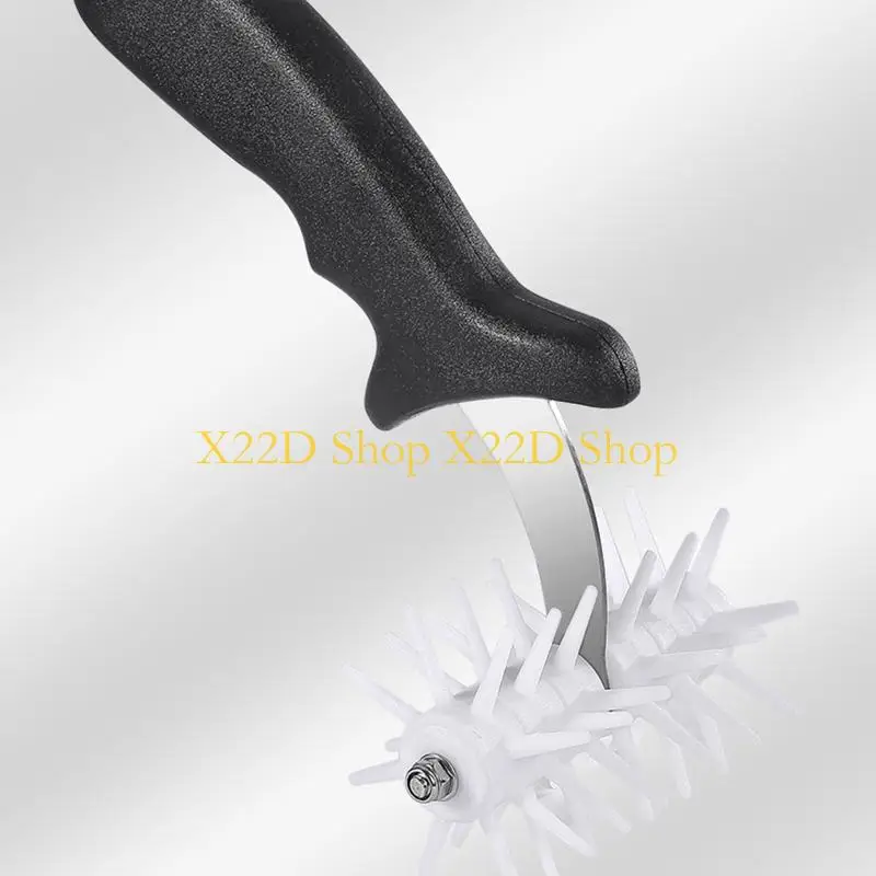 X22D Professional Pizza Dough Tool Dough Docker Roller Kitchen Pie Hole Maker #3