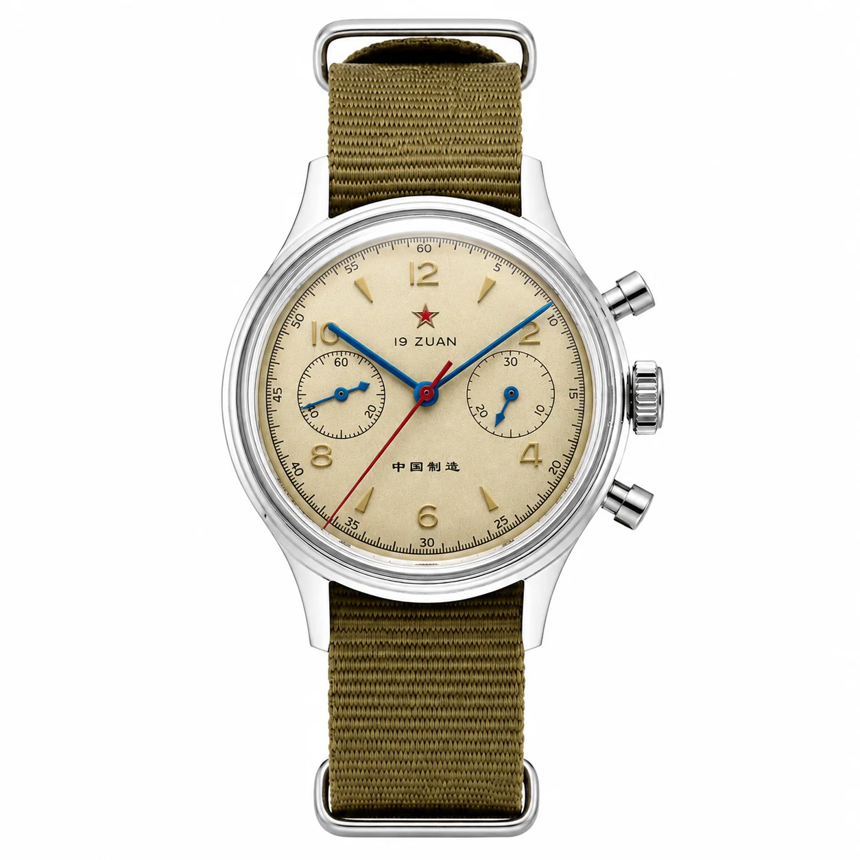 SEAKOSS Vintage 38mm 1963 Pilo - Chronograph Mechanical Watch Seagull 1963 recensie en prijs