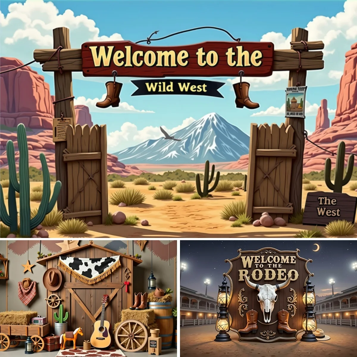 

Фон для фотосъемки в стиле Дикого Запада: деревенский дом, дверь сарая, декор для детского праздника, дня рождения, реквизит для фотостудии