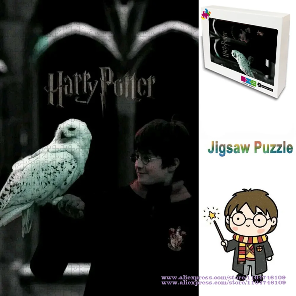 

Harry Potter Puzzle Jigsaw 108/200/300/500/1000/1500Pcs Intelligence Puzzles for Kids Unique Christmas/birthday Gift