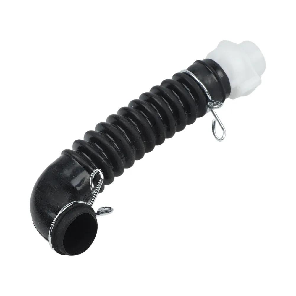 20cm Washer Drain Hose Replacement Hose With Clamps Laundry Drainage System Drainage Hose Adjustable Hose Clamps