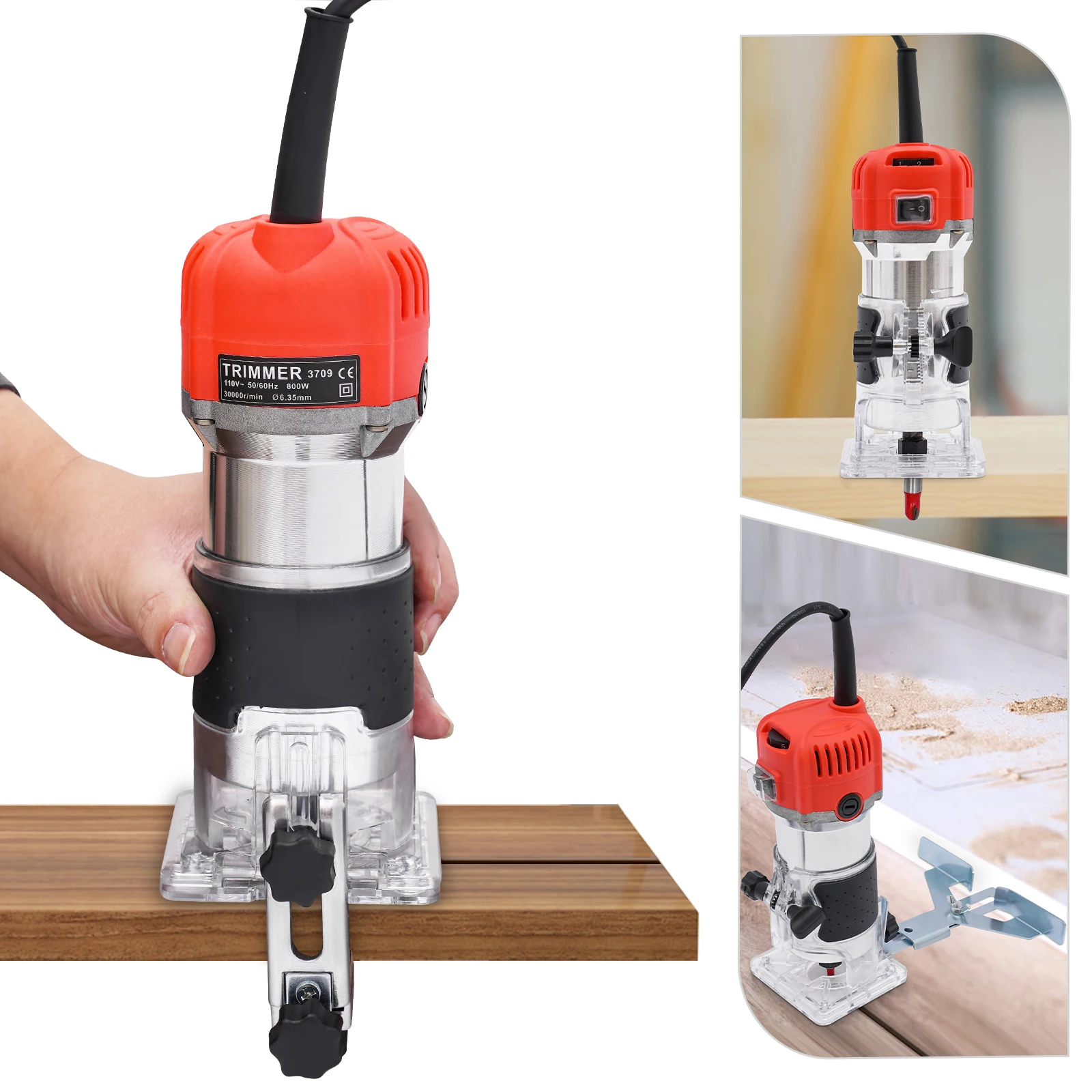 

Speed Regulating Plastic Trimming Machine Wood Trimmer