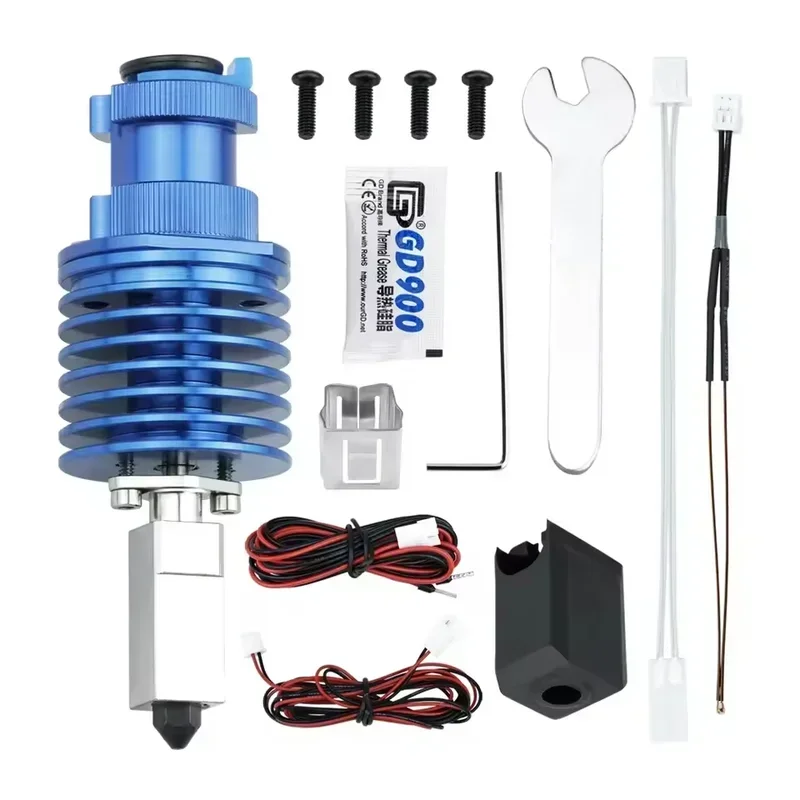 Upgrade TZ V6 2.0 Hotend Kit Hochgeschwindigkeitsdruckkopf für Ender 3/3 PRO/ VORON 2.4 Hi-End Extruder J-Kopf Prusa Ender 3 V2/CR10