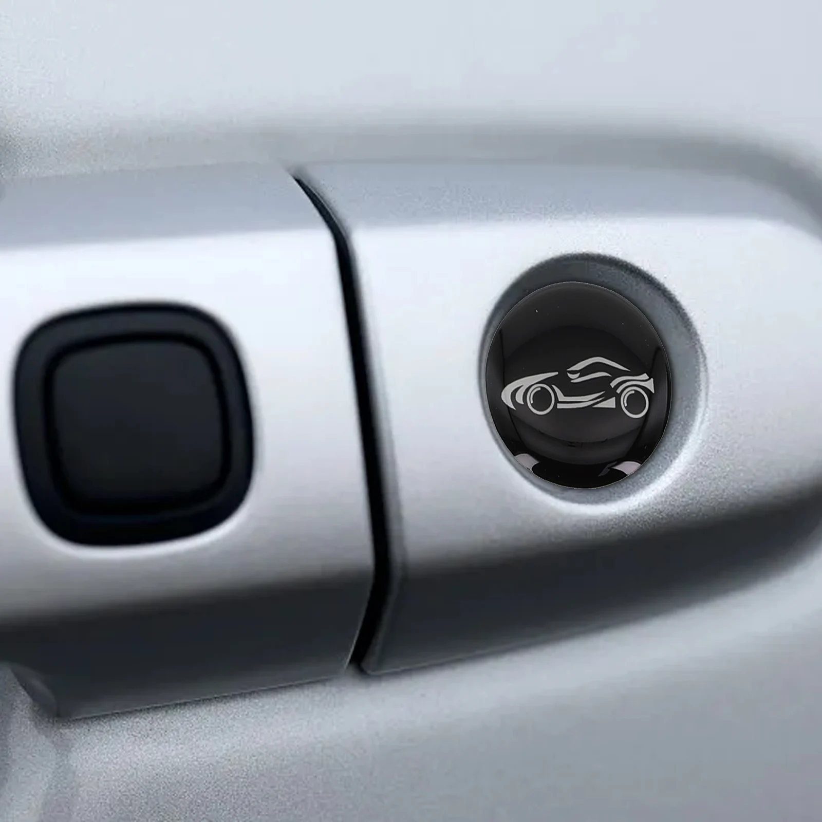 Enhanced Appearance Key Hole Protection Sticker Car Keyhole Protector Dirt-resistant High-viscosity Car Decoration