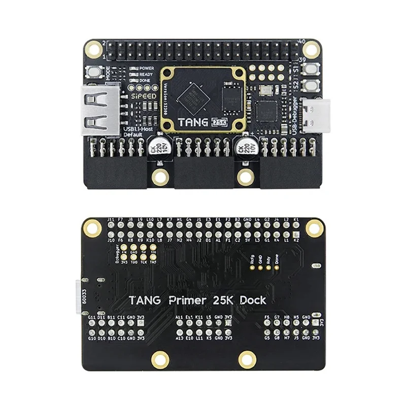 

Плата разработки Well Made-Tang Primer 25K FPGA Плата разработки GOWIN GW5A RISCV 23K LUT4 PMOD