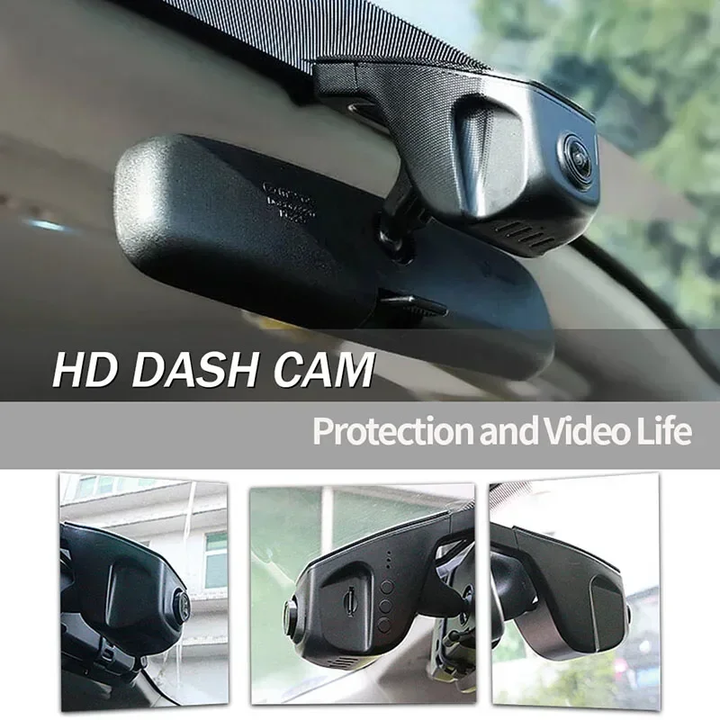 Car recorder 2k car Dvr car camera front and rear cameras HD 1440P 1080P cycle APP control record driving process black box